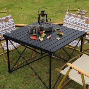 Table Top Table de camping pliable en aluminium ultra - legere & compacte avec sac de transport - ideal pique-nique randonne et plage