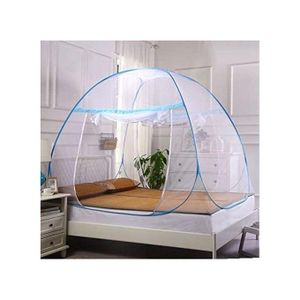 tente Moustiquaire dôme pop-up Lit 2 places pliable, tente Anti-moustiqu