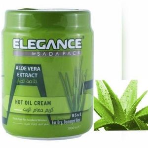 Elegance Masque soin cheveux traitement à l'huile l'extrait de Aloe Vera 1000ml