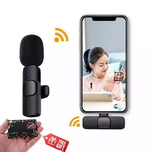 Microphone Lavalier sans fil double K11 pour Iphone