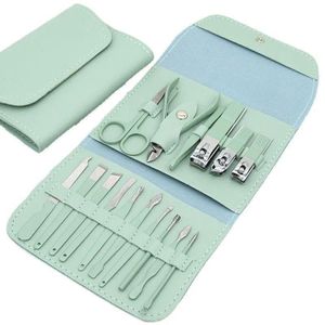 Kit de Manucure et de Soins du Visage – 16 Pièces