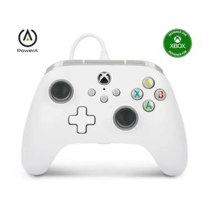 XBOX Manette PowerA Filaire Blanc – Manette NS