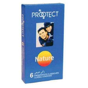 Protect Preservatifs Nature Boite De 6 Pieces.