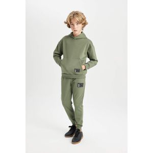 Defacto سروال سويت بانتس جوجر اولادي قصة عادية برجل مطاطي