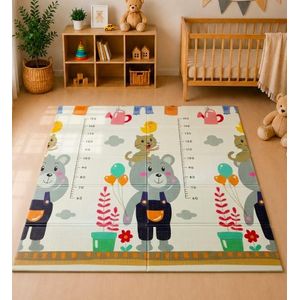 Tapis de Jeu Bébé et Enfant 200 × 180 cm  - Motifs et couleur aléatoire - 