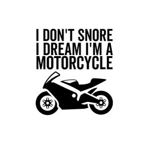 I dont snore i dream im  Style 2 Poster Chambre Haute Qualité