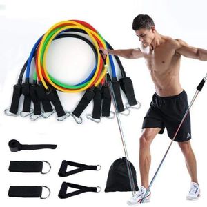 Bandes Élastiques Fitness 11PCS – Entraînement Maison, Force & Tonification, Résistance Multiple
