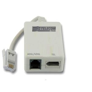 T'nB HUBRJ45RJ11 Adaptateur doubleur RJ45 M / 2 RJ11 F femelle