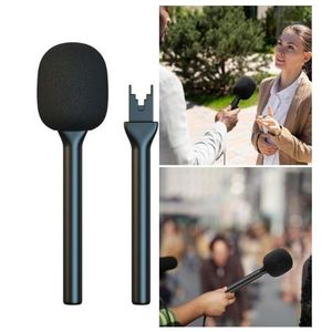 Support Microphone, Poignée de Microphone à Main - Pour Microphone Cravate USB Microphone Lavalier