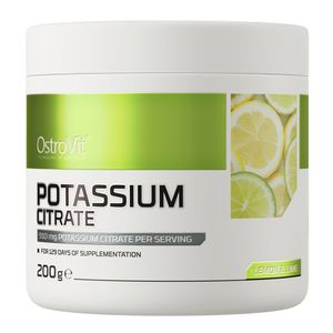 OstroVit Potassium Citrate 200 g Lemon & Lime- L'Équilibre Électrolytique et Musculaire 