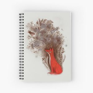 Fox & Robin Spiral Notebook Bloc note