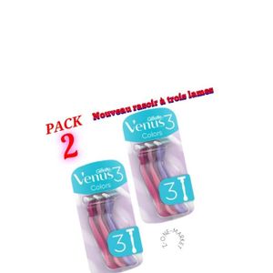 Rasoirs jetables simply venus 3 lames x3 unités - VENUS sur marjanemall aux  meilleurs prix au Maroc