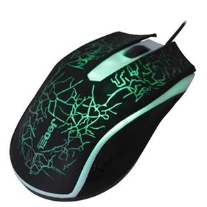 Jedel M81 Souris gamer filaire, souris d'ordinateur optique RGB DPI 1600  réglables sticker à prix pas cher