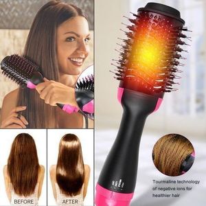 Brosse pour Sèche-Cheveux 5 en 1,Négatif ION Volumateur Brosse Lissante  Chauffant pour Lisser, Sécher,pour Tous Types de Cheveux : :  Beauté et Parfum