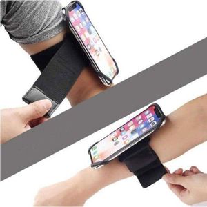 Brassard Sport Universel pour Smartphone, Support Téléphone Rotatif 360°, Compatible iPhone Samsung, Idéal Course Fitness Vélo Randonnée