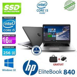 HP EliteBook 840 G6 Intel Core i5-8365UU/16 GO/512 SSD/14 Full HD