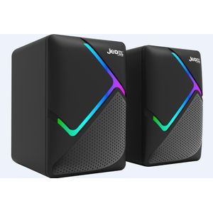 Jedel S-526 Haut-Parleurs USB RGB Stéréo pour PC et Ordinateur Portable
