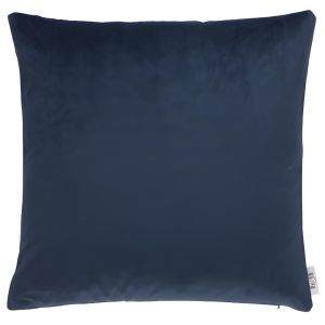 Coussin - Fibre - Décoration Intérieure - Bleu Nuit 45x45 Cm