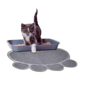 Tapis pour chat En Forme De Patte  25 x 40 CM
