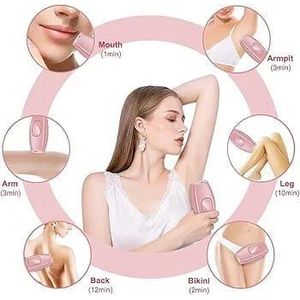 Mini Système D'épilation IPL Épilateur Léger Coups De Tête Laser Épilation Permanente Indolore Beauté Visage Et Bikini Aisselles Depilacion