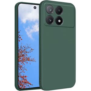 غطاء لجهاز Poco x6 Pro باللون الأخضر