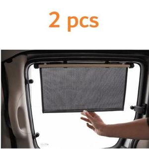 2 piece voiture fenêtre pare-soleil couverture automatique fixation par ventouses