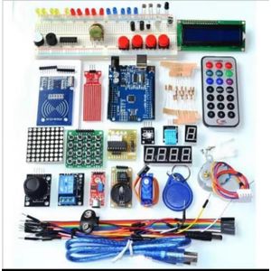 Arduino Kit de démarrage RFID pour Ardu37UNO R3, suite d'apprentissage version améliorée avec boîte de vente au détail, le plus récent