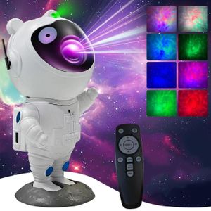 Haut-parleur intelligent, lampe ciel étoilé, veilleuse, cadeau d'anniversaire, jouet pour enfants, ours décoratif, lampe de projection de bureau