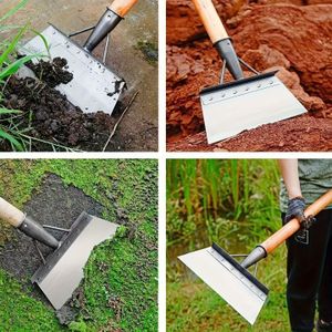 Pelle de Jardin en Acier – Désherbeur Multifonction pour Mauvaises Herbes et Mousse