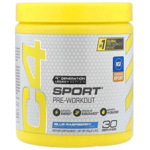 Cellucor Pre-Workout Poudre Énergétique - Framboise Bleue (213g / 30 Portions)
