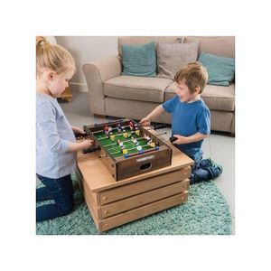 Jeu de football de table, enfants, adultes, EN BOIS Look, durable, Babyfoot