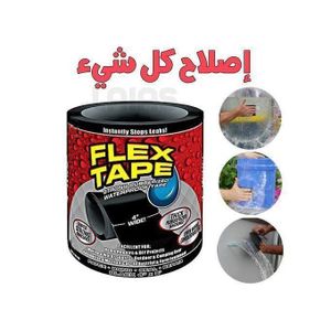 Flex Tape Scotch Colle de réparation tuyau étanche caoutchoutée forte Ruban Adhésif Super