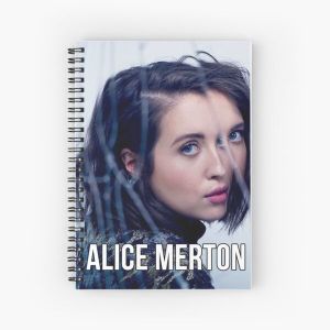 Senin Alice Merton Mint Tour 2019 Spiral Notebook Bloc note