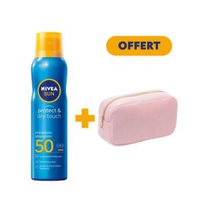 NIVEA SUN Spray Protect & Refresh SPF50+ 200ml + Trousse offerte