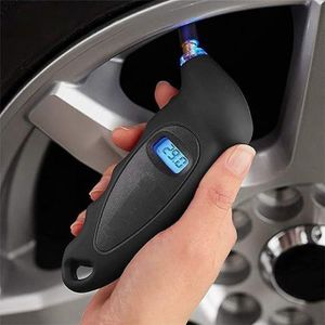 Jauge de Pression de Pneus Manomètre de Surveillance Numérique de Haute Précision pour Voitures, Vélos, Motos