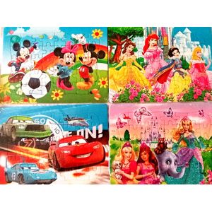 Pack×4 puzzle pour enfant 