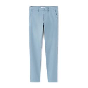Celio Pantalon chino slim en coton stretch - BLUE MIDDLE