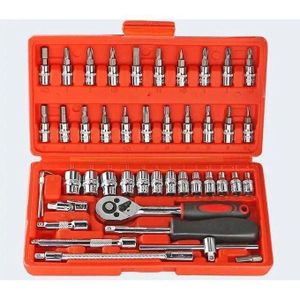 Coffret de douilles complet : l'équipement essentiel pour toutes vos réparations automobiles.