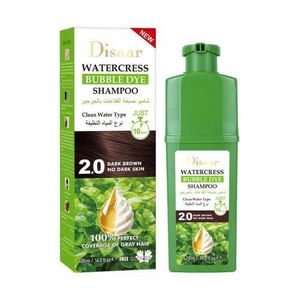 Disaar Watercress Shampooing colorant pour cheveux Dark Brown 2.0 420ML