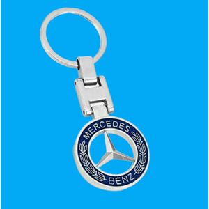 Koaudb Coque de clé de Voiture pour Mercedes Benz, 3 Boutons en TPU Souple  avec Porte-clés Bling pour Mercedes Benz ABCEGS SL CLS Classe AMG Smart Key