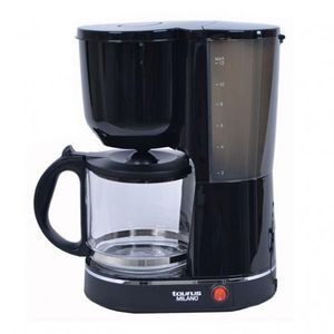 Taurus Verona 6 – Cafetière 6 tasses Café noir (sur pied, semi-automatique, café  moulu, noir, boutons) [Classe énergétique A] TAURUS Pas Cher 