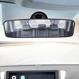 Miroir d'angle mort rectangulaire de pare-brise intérieur réglable de  voiture de 360 ​​