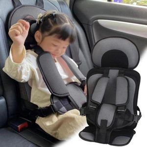 Siège auto, ceinture de sécurité enfant, ceinture de sécurité portable et pliable, coussin de siège enfant réglable, accessoires de siège auto pour les voyages, convient aux enfants de 0 à 12 ans, couleur (noir)