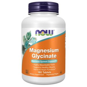 Now Magnesium Glycinate 180 Tablets