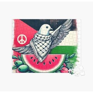 Peace Dove Free Palestine - Game & Toy For Kids 88Pcs