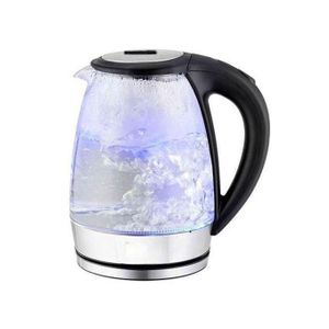 Bouilloire électrique, Bouilloire de thé en verre, ébullition rapide 1,8 Litres