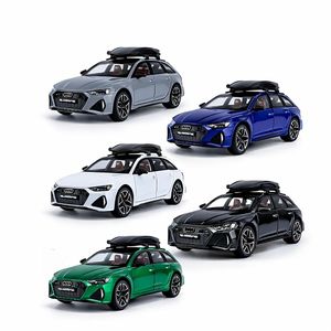 Audi RS6 Miniatures Véhicule de simulation à tirer 6 portes ouvertes à tirer Rs6