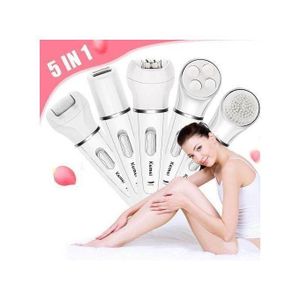 Kemei  5-en-1 Epileur électrique Tondeuse a cheveux Rechargeable humide TOP ONE