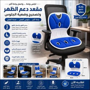 siège avec support dorsal et correcteur de posture ergonomique