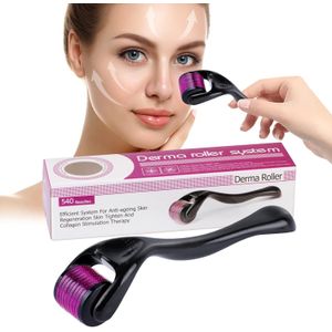 Rouleau de Microneedling 0.5mm en Titane pour Soin Visage et Corps Multi-Couleur